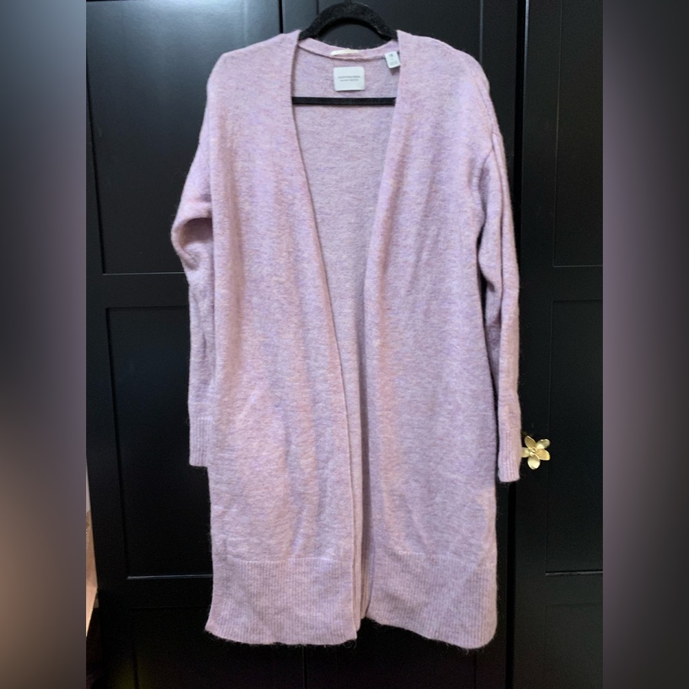 Scotch & Soda Women's Light Purple Cardigan, wool and mohair blend